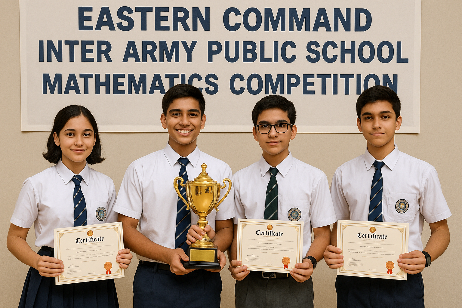 Mathematics Competition Winners